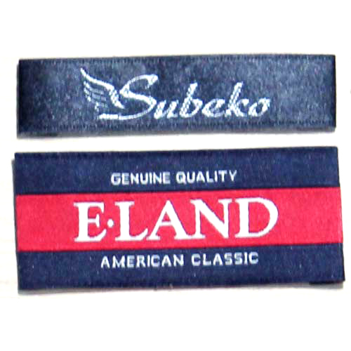 Woven label